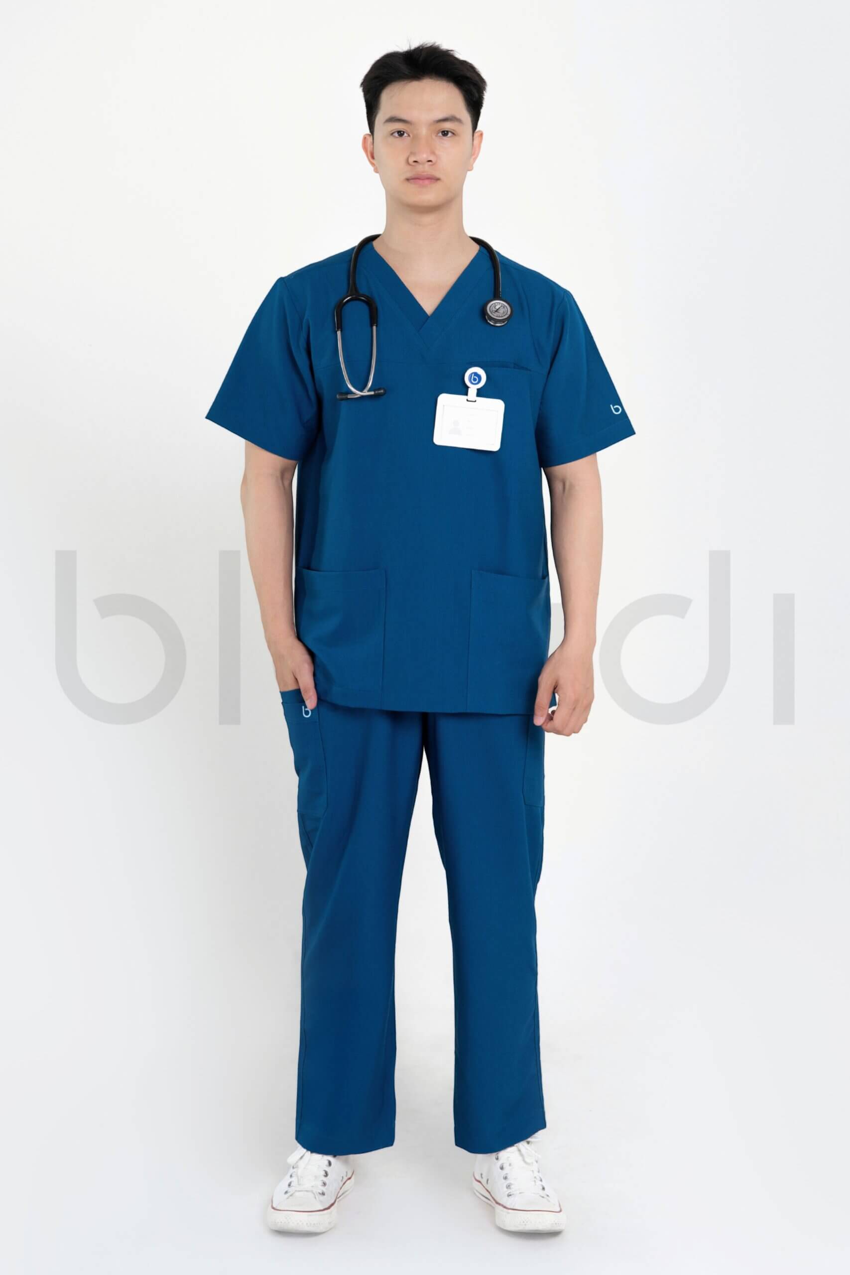 Plus Scrubs Nam Cobalt