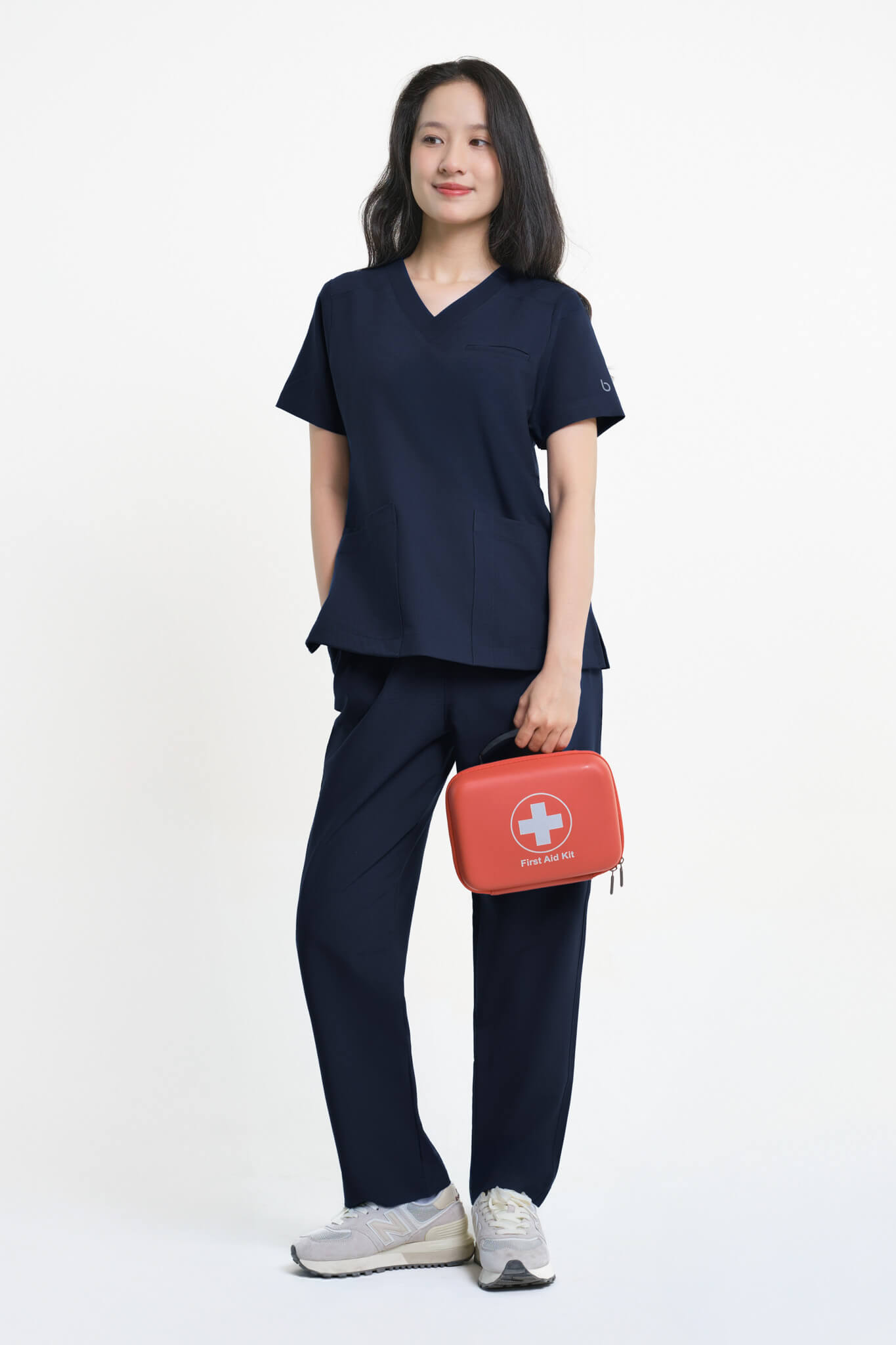 Plus Scrubs Nữ Dark Blue