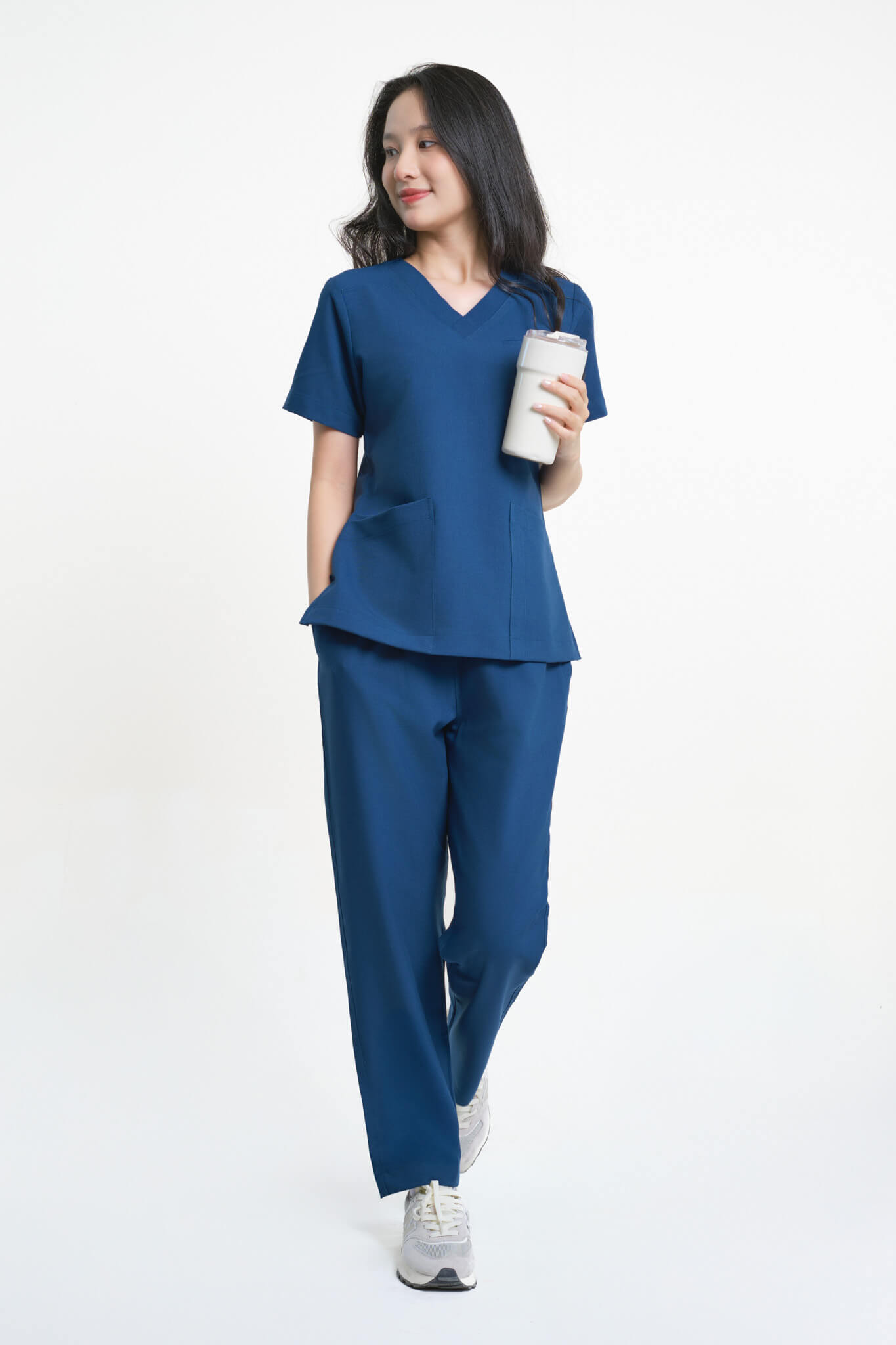 Plus Scrubs Nữ Cobalt