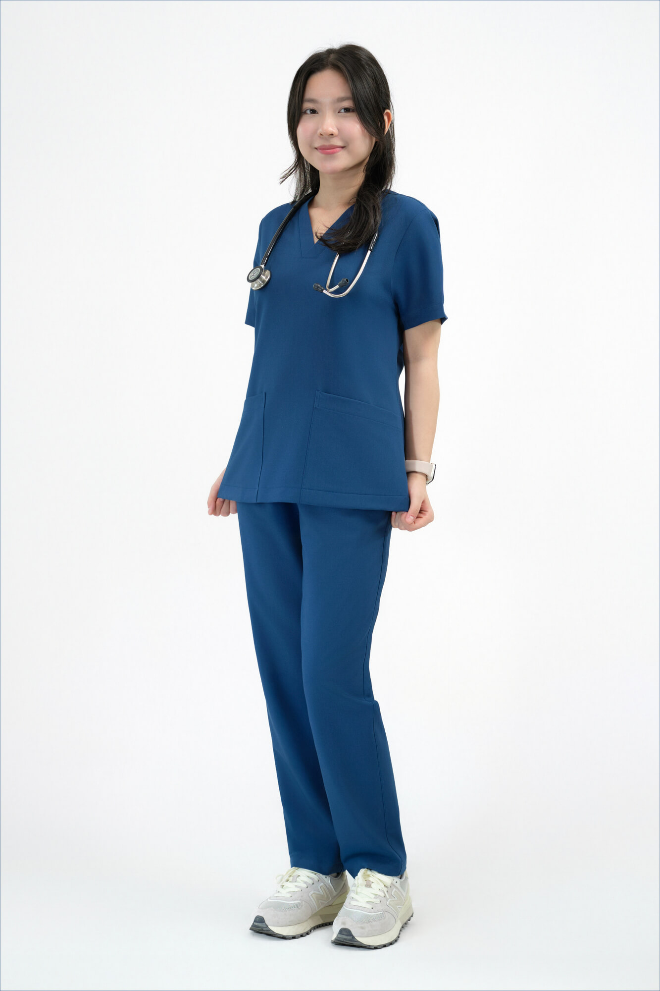 Scrub Basic Nữ Cobalt