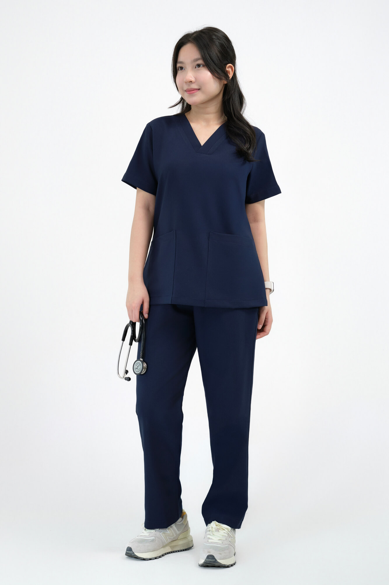 Scrub Basic Nữ Dark Blue