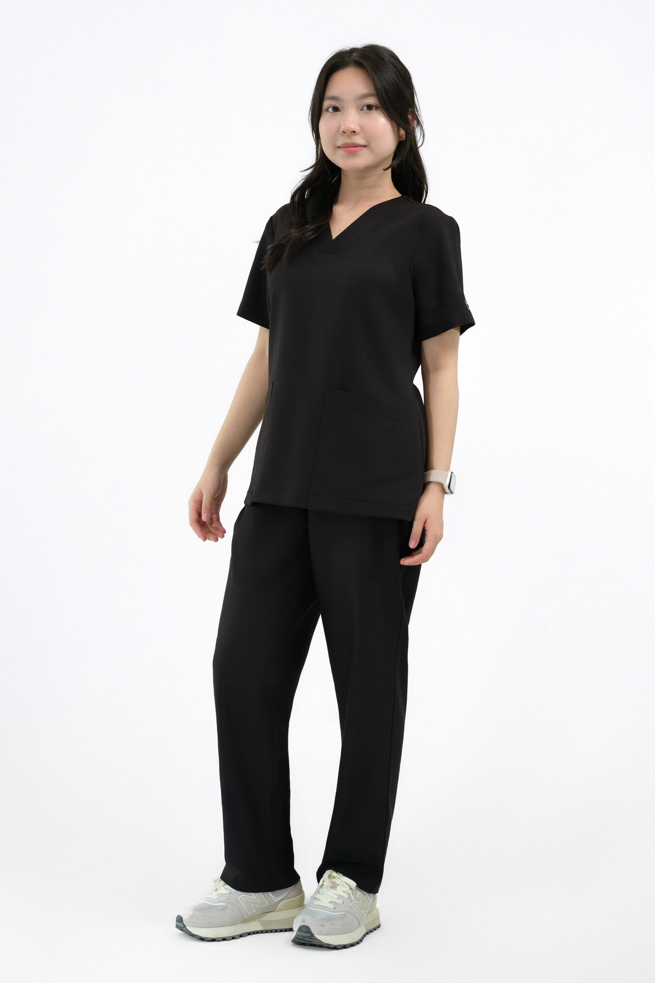 Scrub Basic Nữ Black