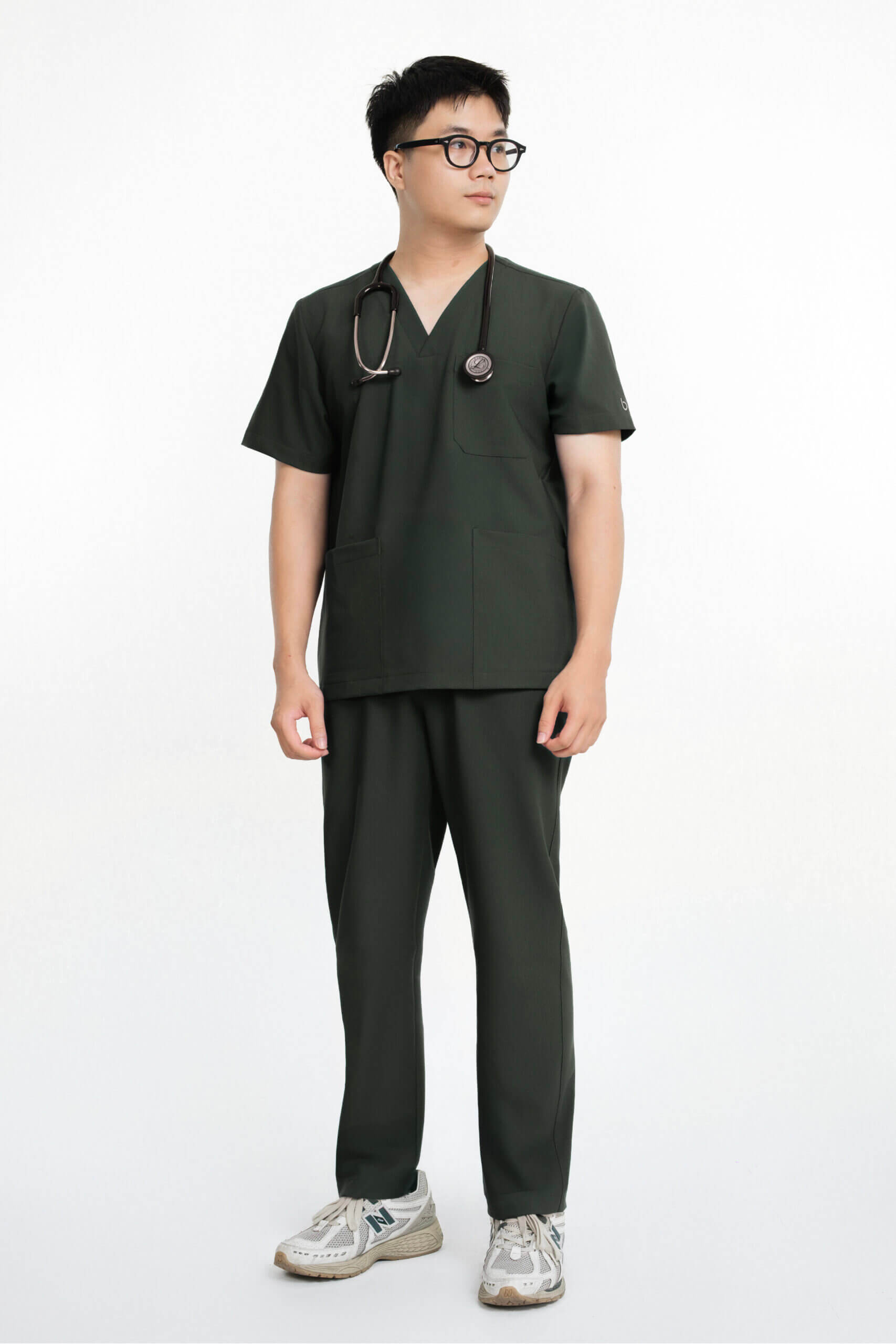 Scrub Basic Nam Moss