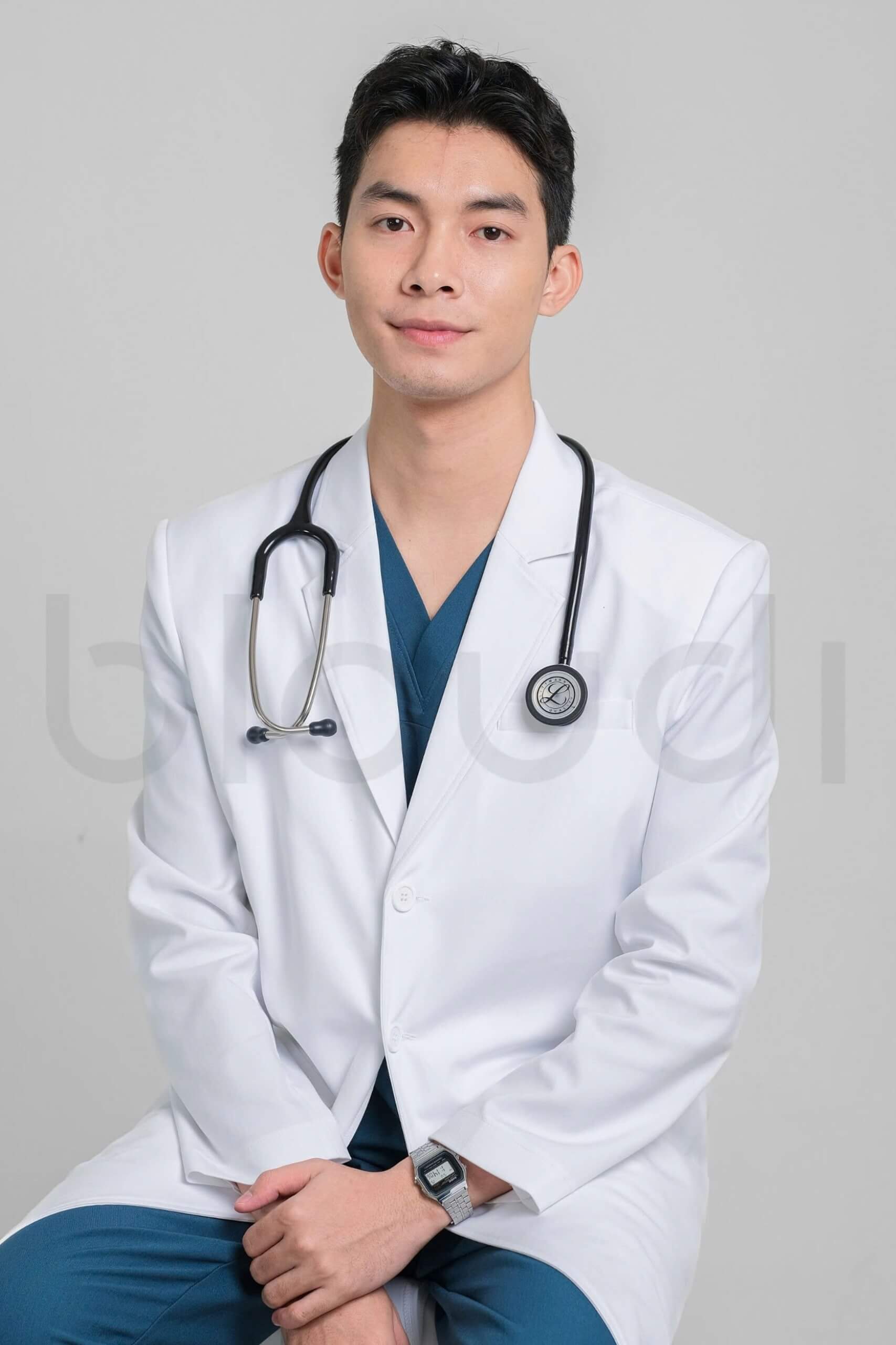 Vest Lab Coat Nam