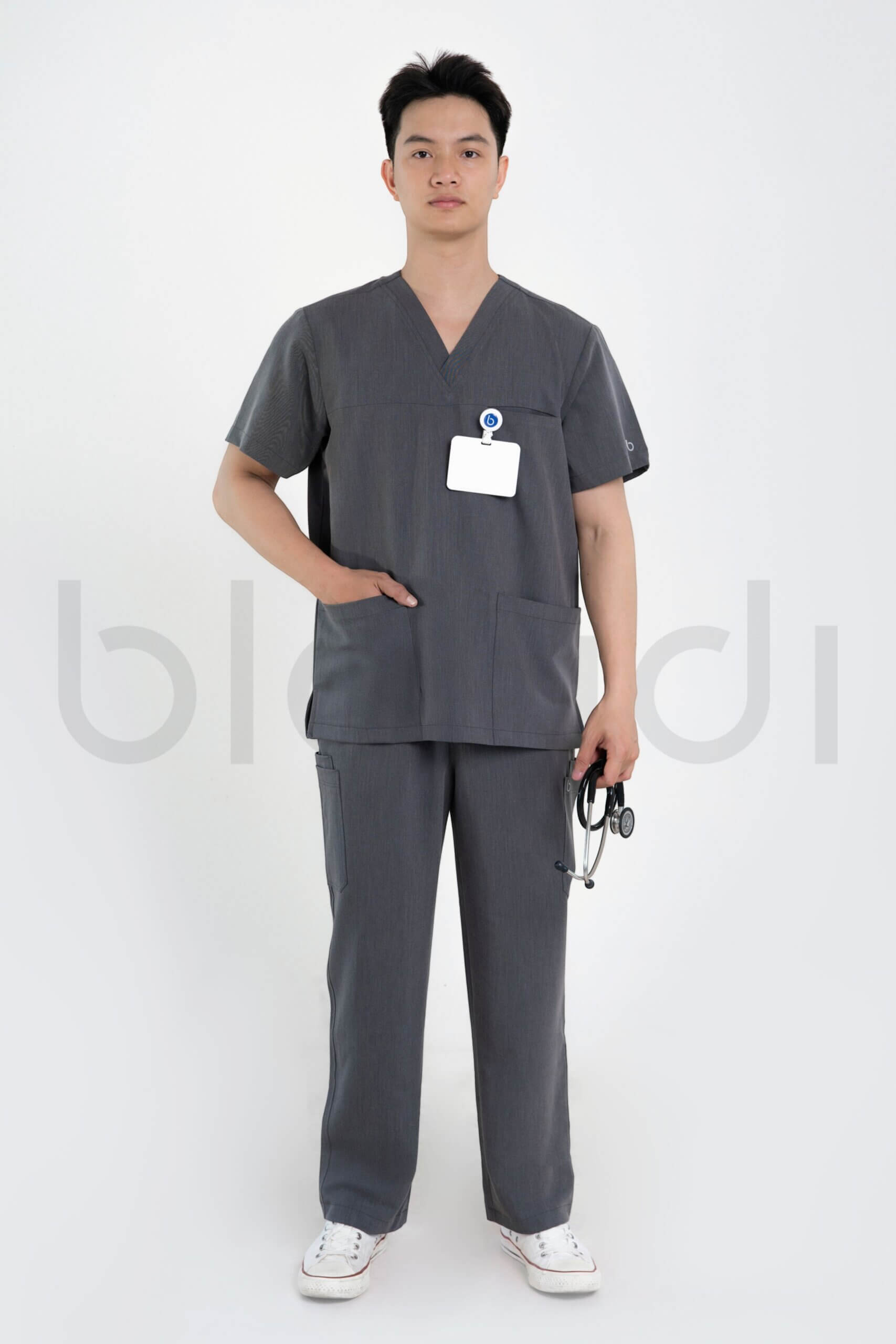 Plus Scrubs Nam Graphite Gray